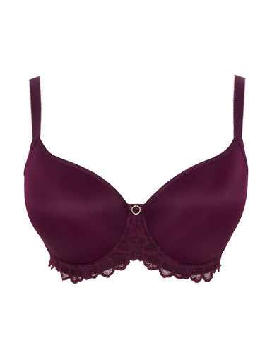 Panache Allure Spacer Bra - Plum Spacer Foam Panache 28G US / 28F UK PLUM