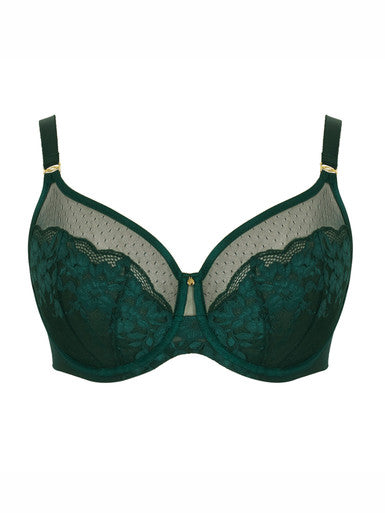 Sculptresse by Panache Josephine-Forest Green Bra Fittings by Court 36I US / 36G UK FOREST GREEN