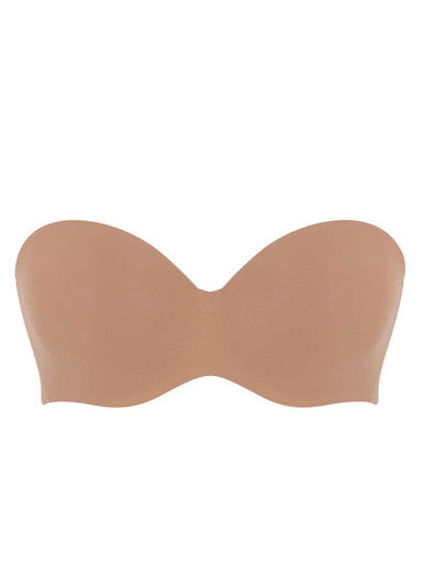 Panache 365 Molded Strapless Convertible Bra Molded Cup Panache 28DD HONEY