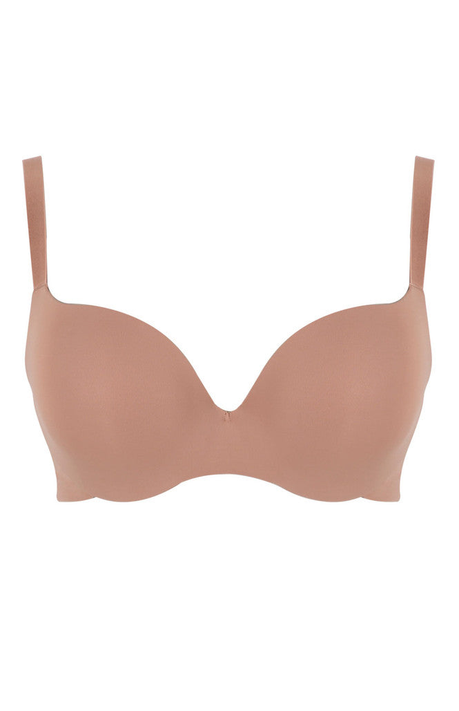 Panache 365 Plunge T-Shirt Bra Molded Cup Panache 28DD HONEY