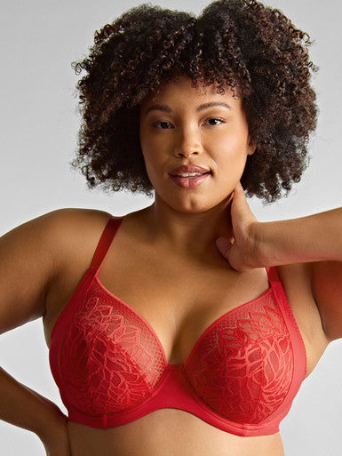 Sculptresse by Panache Sophia- Red Bra Fittings by Court