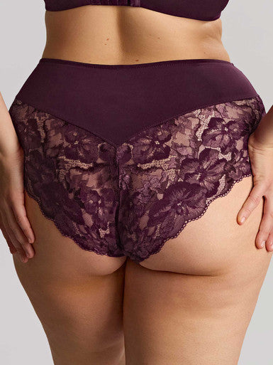 Sculptresse by Panache Amara Deep Brief - Plum Bra Fittings by Court