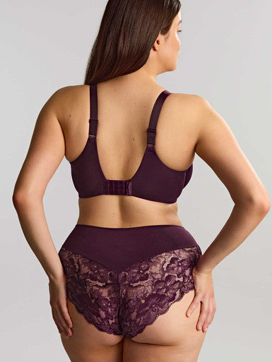 Sculptresse by Panache Amara Deep Brief - Plum Bra Fittings by Court