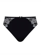 Panache Marlene High Waisted Brazilian Brief Bra Fittings by Court 6 US / 10 UK (S) BLACK