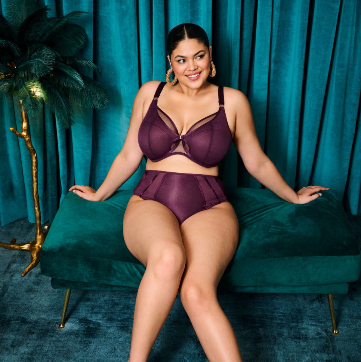 Elomi Kintai - Blackberry Bra Fittings by Court