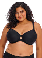 Elomi Nerina - Sahara and Black Spacer Foam Bra Fittings by Court 34I US / 34G UK BLACK