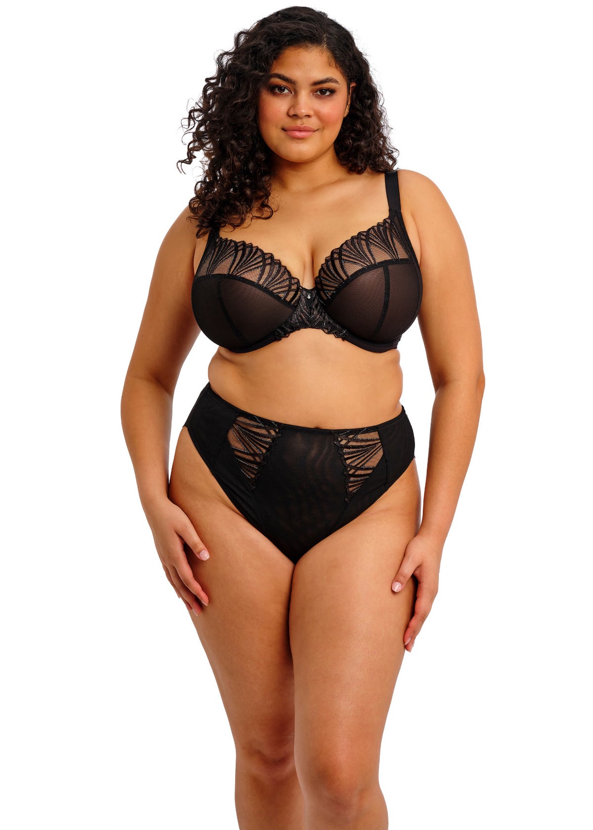 Elomi Reja Plunge Bra Bra Fittings by Court