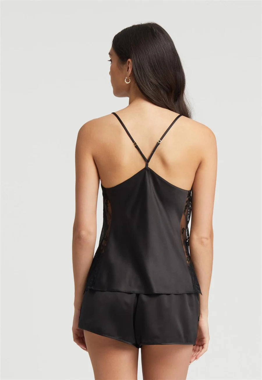 Rya Darling Cami & Tap Short - Black Bra Fittings by Court