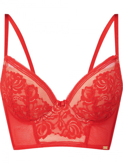Gossard Encore Padded Longline *Final Sale* Gossard 34G US / 34F UK ALLURE RED