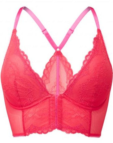 Gossard Superboost Deep V Bralette *Final Sale* Gossard 36H US / 36FF UK ROSE RED