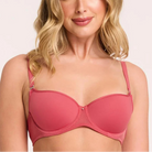 Montelle Sublime Spacer Balconette - Spiced Coral Spacer Foam Bra Fittings by Court 28C SPICED CORAL