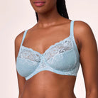 Montelle Muse Full Cup Lace Bra - Dewdrop/Chantilly Montelle 32DD(E) DEWDROP/CHANTILLY