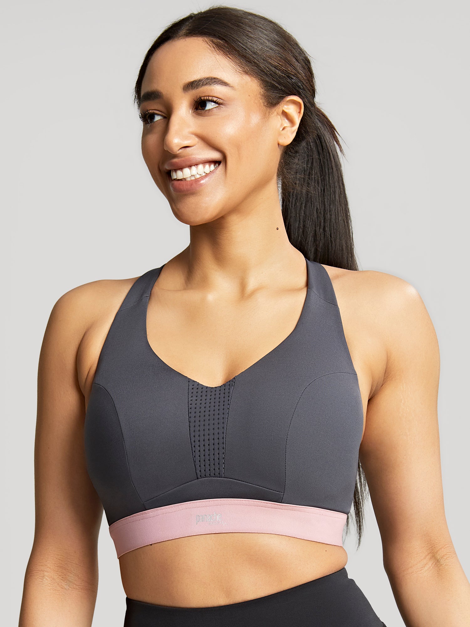 Panache Endurance Sports Bra *Final Sale* Bra Fittings by Court 28K US / 28H UK CHARCOAL