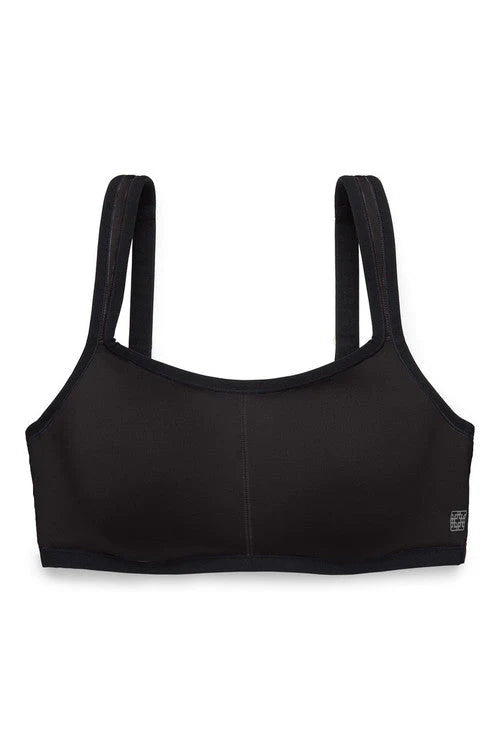 Natori Yogi Convertible Contour Sports Bra Bra Fittings by Court 32C BLACK