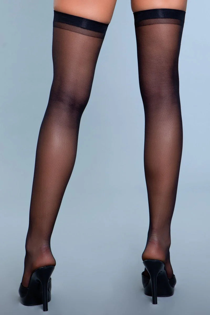 Be Wicked Best Behavior Thigh High Stockings Be Wicked