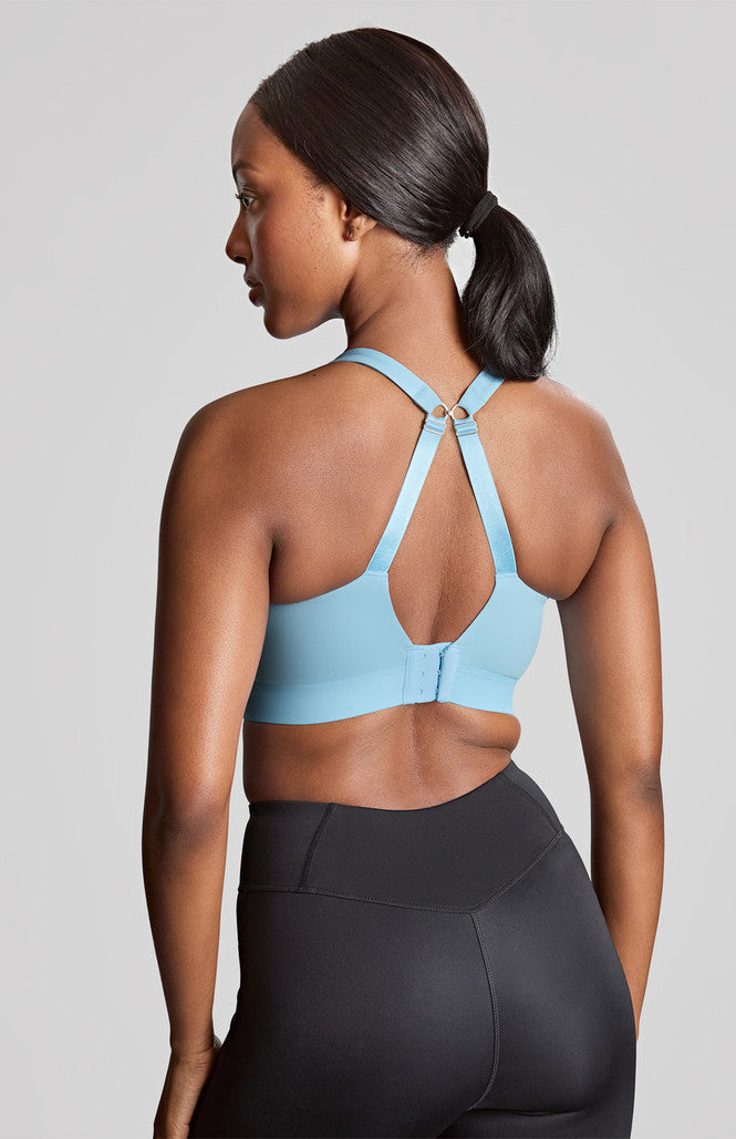 Panache Endurance Wired Sports Bra - Sky Blue Bra Fittings by Court