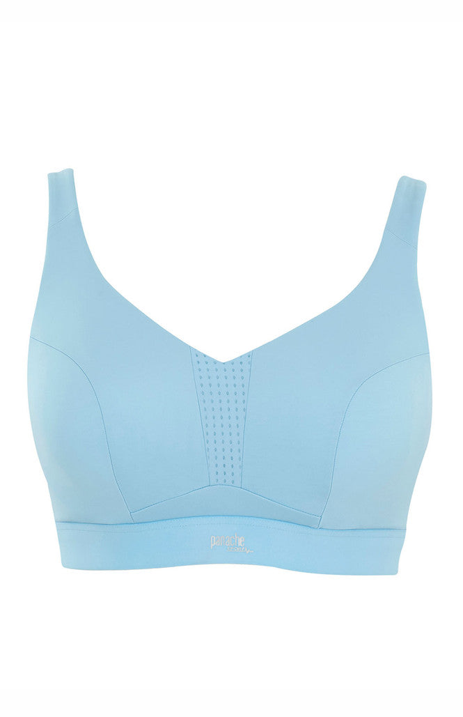 Panache Endurance Wired Sports Bra - Fashion Color NEW Bra Fittings by Court 30G US / 30F UK SKY BLUE