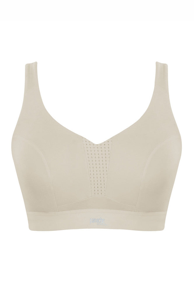 Panache Endurance Wired Sports Bra - Chalk Bra Fittings by Court 28DD CHALK