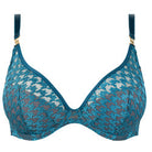 Louisa Bracq Tailor - Semi Plunge Bra Fittings by Court 30D NEON BOTANICA