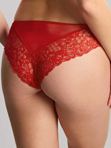 Panache Envy Brazilian - Poppy Red Bra Fittings by Court