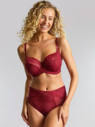 Panache Envy Deep Brief - Sparkling Cherry Bra Fittings by Court