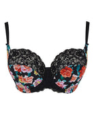 Panache Envy Fashion Color- Black Rose Panache 30G US / 30F UK BLACK FLORAL