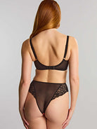Panache Envy Brazilian - Black Floral Bra Fittings by Court