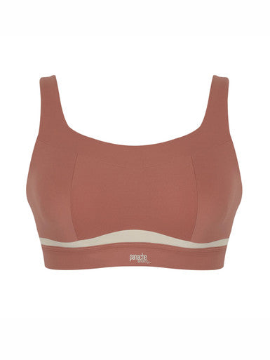 Panache Freedom Sports Bra - Sienna Rose Bra Fittings by Court 30DDD US / 30E UK SIENNA ROSE / CHALK