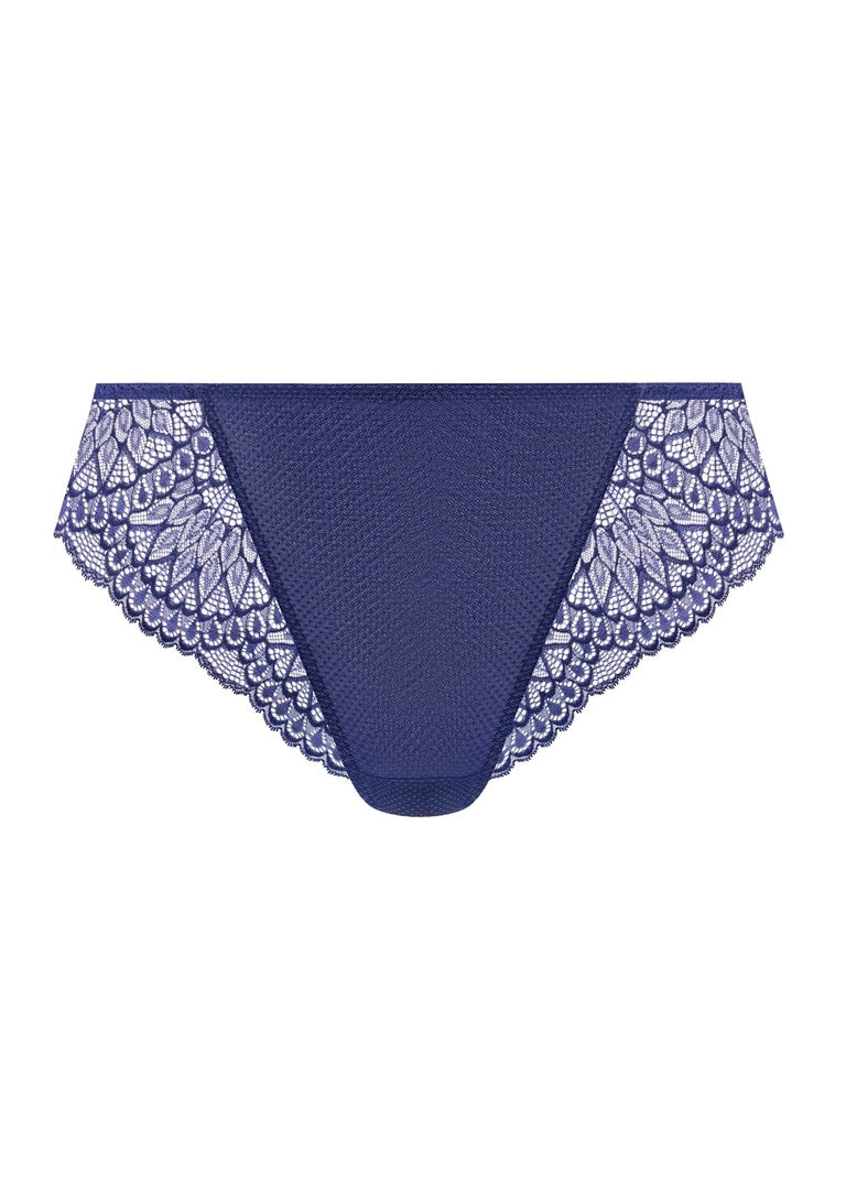 Elomi Tiernie High Waist Thong - Denim Thong Elomi 6 US / 10 UK (S) DENIM
