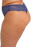 Elomi Tiernie High Waist Thong - Denim Thong Elomi