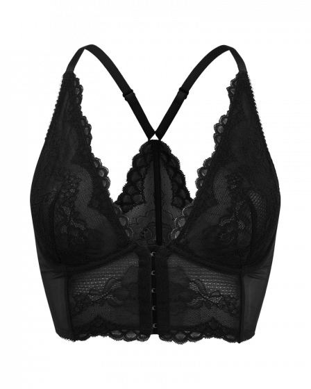 Gossard Superboost Deep V Bralette Gossard 30D BLACK