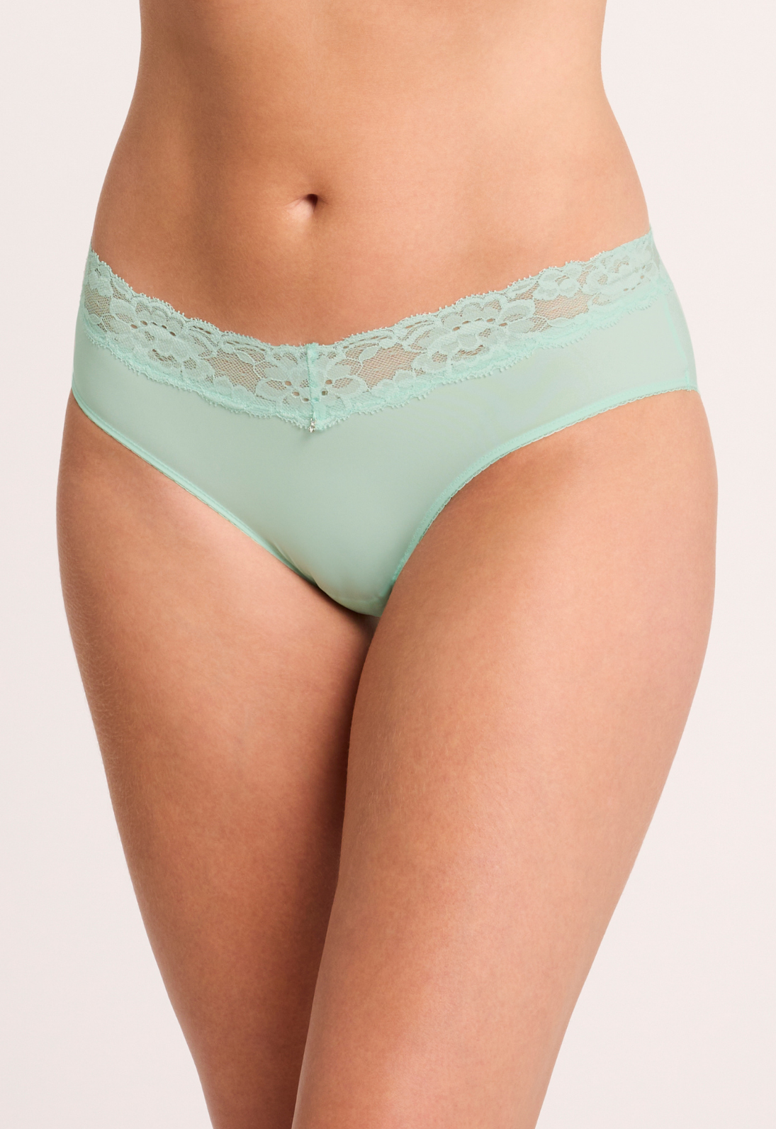 Montelle Hipster Brief -Seafoam *Final Sale Bra Fittings by Court 6 US / 10 UK (S) SEAFOAM