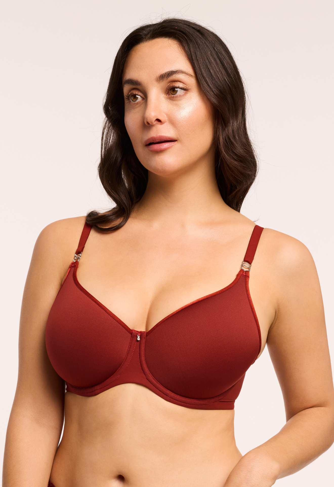 Montelle Sublime Spacer Bra - Chili Spacer Foam Bra Fittings by Court 28DD (E) CHILI