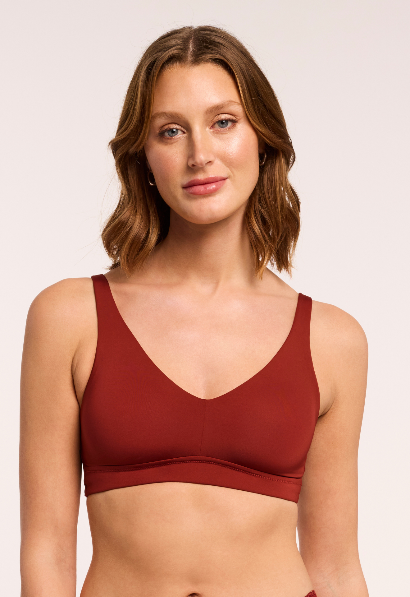 Montelle Mysa Cup-Sized Bralette - Chili Bra Fittings by Court 30 B-C CHILI