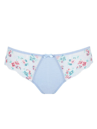 Panache Ana Thong Fashion Color - Cornflower Bra Fittings by Court 6 US / 10 UK (S) CORNFLOWER
