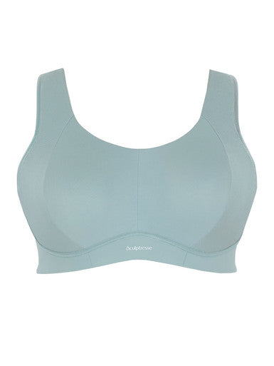Sculptresse by Panache Thrive Sports Bra - Pale Green Bra Fittings by Court 34K US / 34H UK PALE GREEN