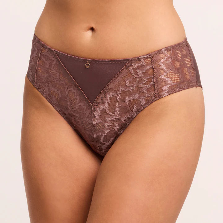 Montelle Woodrose Brief Bra Fittings by Court 6 US / 10 UK (S) WOODROSE