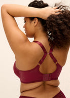 Elomi Tiernie UW Plunge Bra -Tibetan Red Elomi