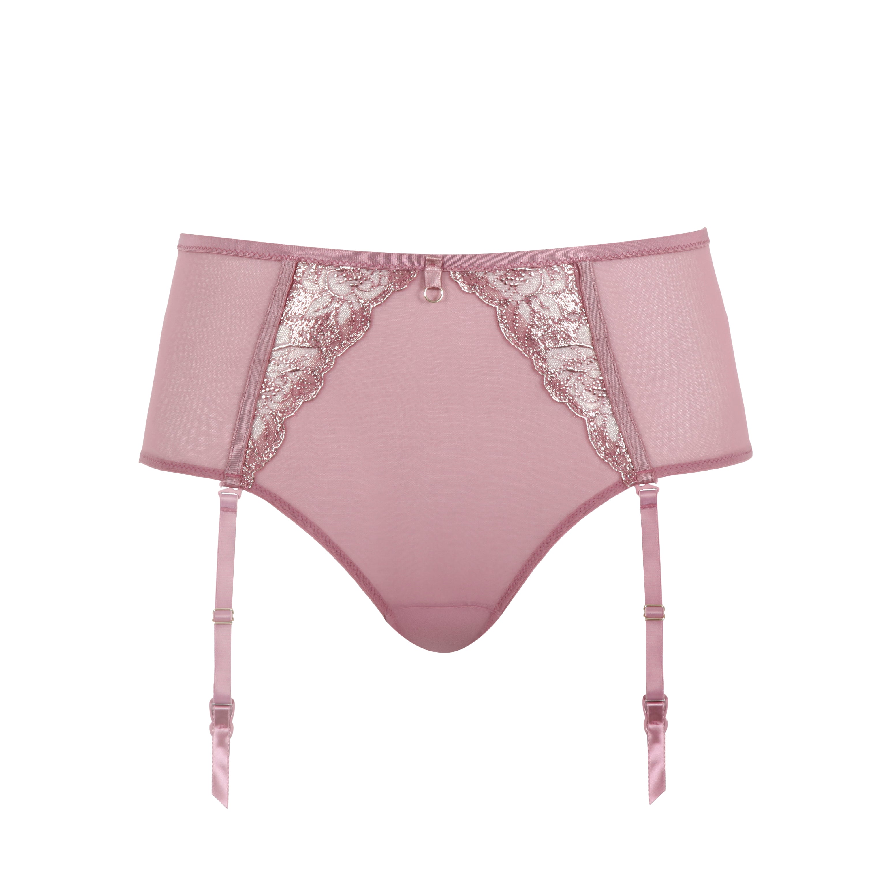 Panache Rosa Suspender Brief *Final Sale* Bra Fittings by Court 4 US / 8 UK (XS) ROSE GOLD
