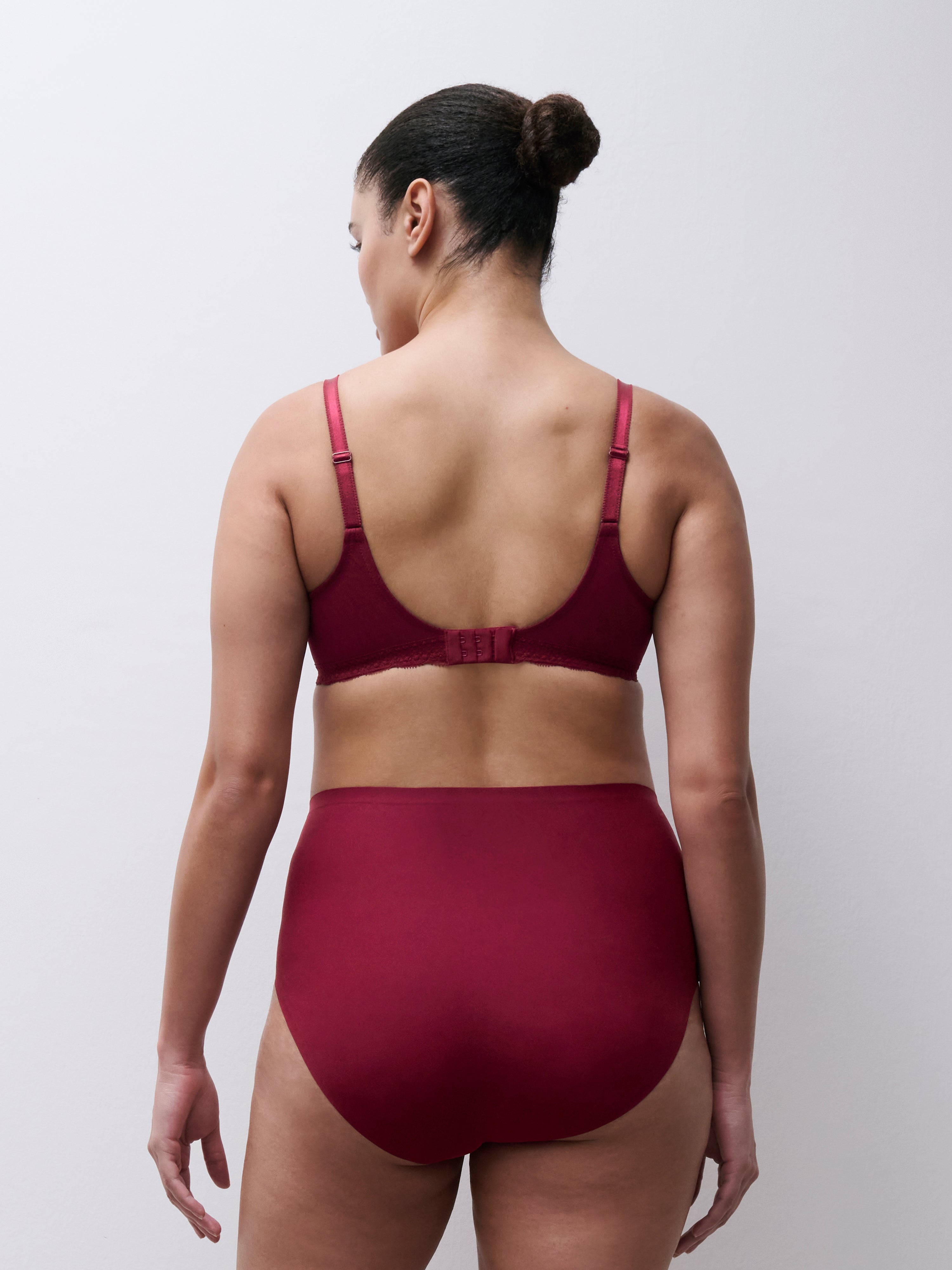 Chantelle Belle Sexy Unlined Plunge Bra - Raspberry Chantelle