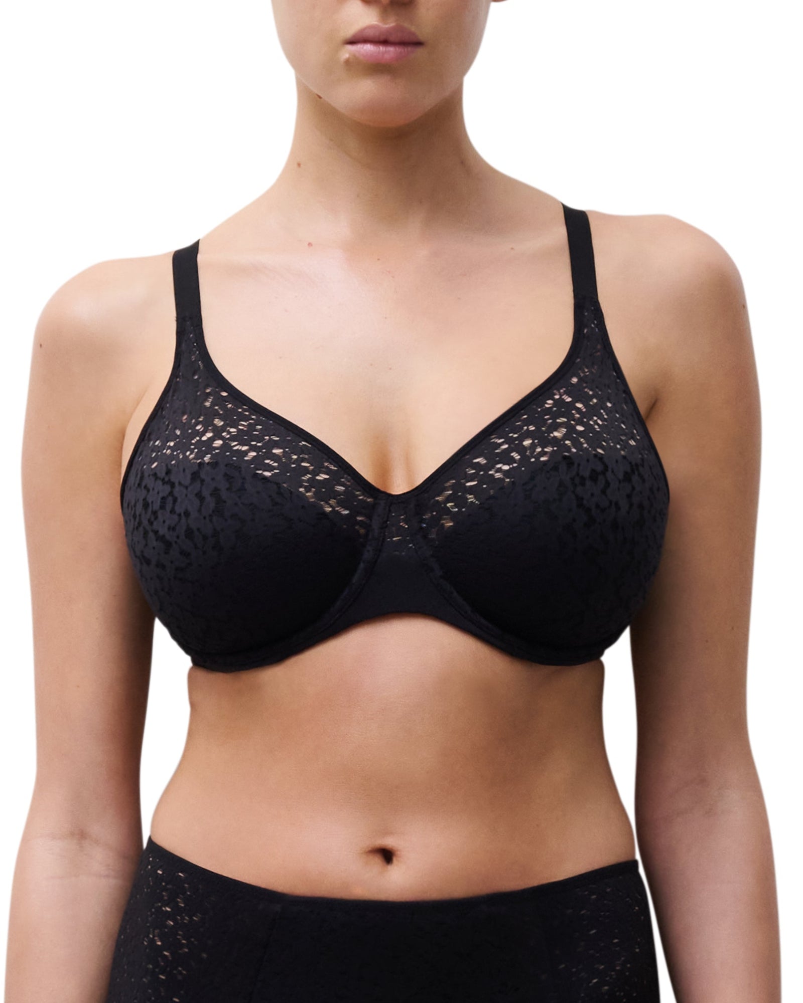 Chantelle Norah Comfort Underwire Bra Chantelle 30DD (E) BLACK