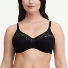 Chantelle Norah Comfort Underwire Bra Bosom Besties 30DD (E) BLACK