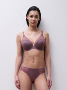 Chantelle Norah Chic Plunge T-Shirt Bra - Hyacinth Molded Cup Chantelle