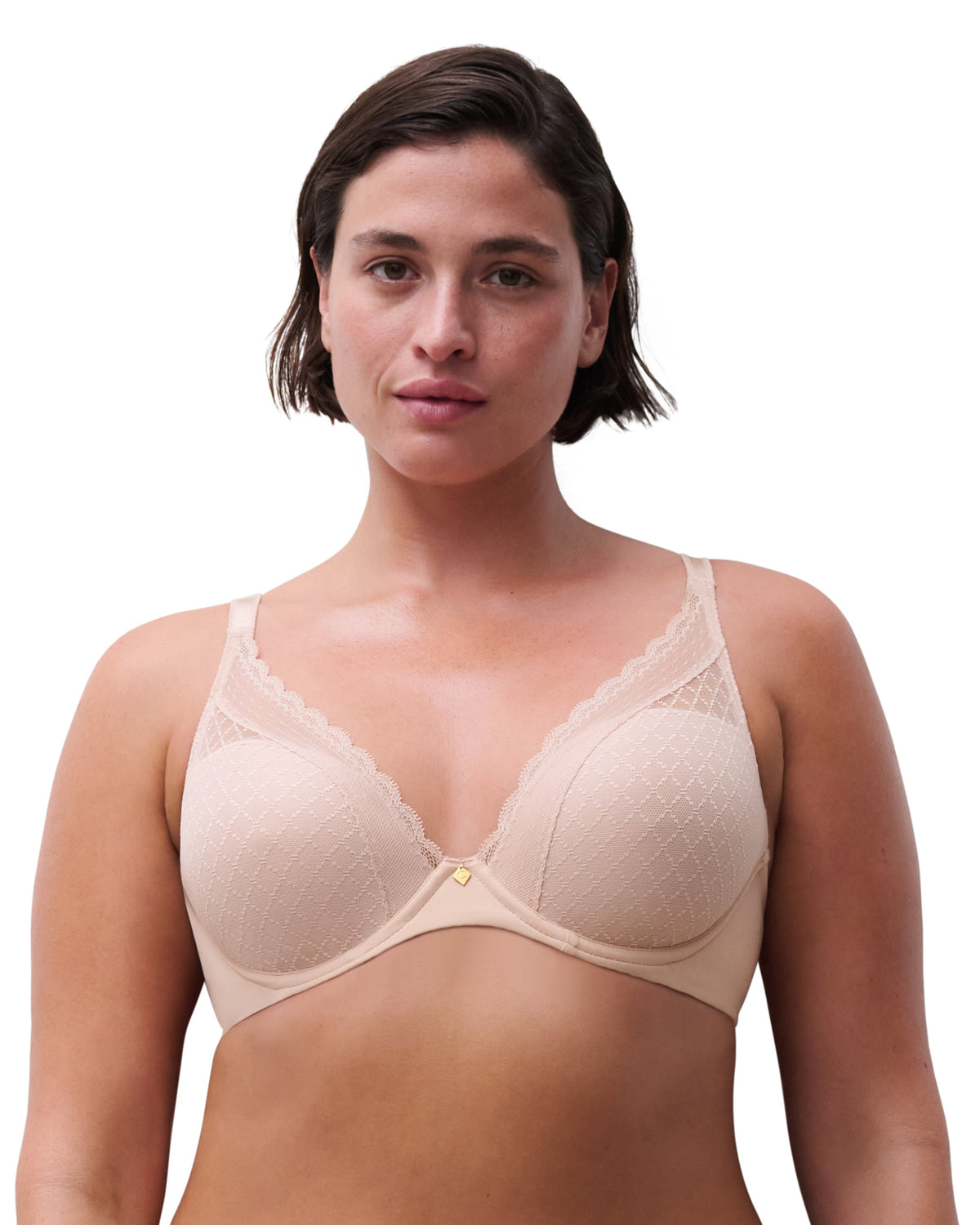 Chantelle Norah Chic Plunge T-Shirt Bra Molded Cup Chantelle