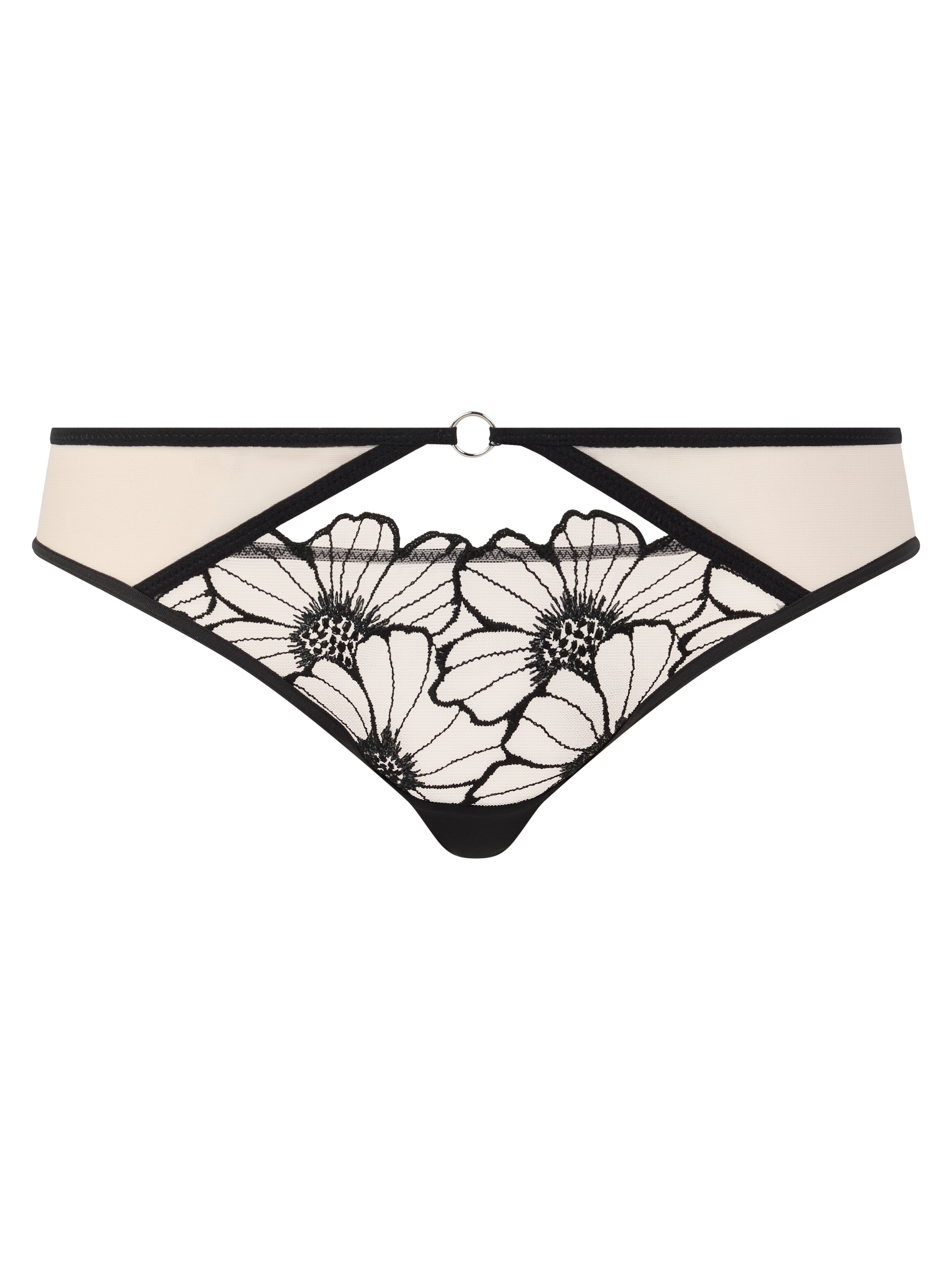 Chantelle Pulp X Lush Lace Bikini Bra Fittings by Court 4 US / 8 UK (XS) BLACK