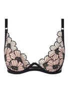 Chantelle Pulp X Lush Plunge Chantelle 30D BLACK