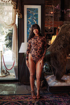 Kilo Brava Mesh Bodysuit - Black Floral Kilo Brava
