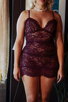 Kilo Brava Lace Mini Slip Dress - Pinot Bra Fittings by Court S PINOT