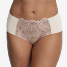 Skarlett Blue Entice Brief- Icing/Rose Gold Bra Fittings by Court 6 US / 10 UK (S) ICING/ROSE GOLD