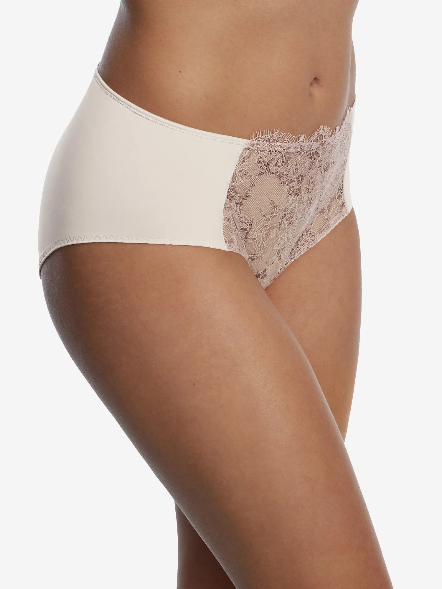 Skarlett Blue Entice Brief- Icing/Rose Gold Bra Fittings by Court